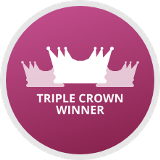 Triple crown winner quality awards HealthStream